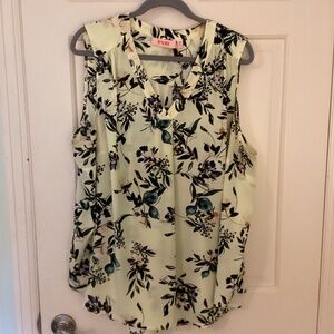 EVRI colorful sleeveless top